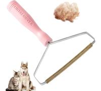GEFIRE 1 Pieza Rosa Patas Mágicas, Quitapelusas Manual, Portátil Cepillo Quitapelusas, Quita Pelos Mascota para Alfombras, Sofás y Torres de Animales, Fácil de Aplicar a Cualquier Pelo