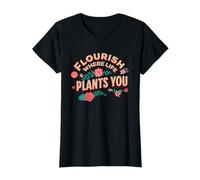 Gefloreihe wo dich das Leben pflanzt Vintage Design Camiseta