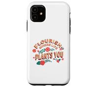 Gefloreihe wo dich das Leben pflanzt Vintage Design Carcasa para iPhone 11