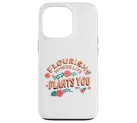 Gefloreihe wo dich das Leben pflanzt Vintage Design Carcasa para iPhone 13 Pro