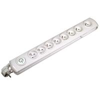 Gefom 550034 - Regleta multienchufes, color blanco