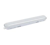 Gefom - Regleta impermeable IP65 LED (54 cm, 10 W, 1100 lm, 410023), color blanco