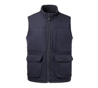 Gefomuofe Chaleco de trabajo para hombre, chaleco térmico de caza, chaqueta de invierno, chaleco de forro polar, chaleco de pesca al aire libre, chaleco multifunción, chaleco grueso, chaqueta de