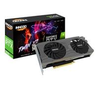 INNO3D NVIDIA GEFORCE RTX 3050 Twin X2 V2 6GB GDDR6 96-bit PCIe 4.0 Gaming Tarjeta gráfica - N30502-06D6-1880VA60