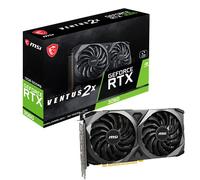 GeForce RTX 3060 Ventus 2X 12G - Tarjeta Gráfica Enthusiast Gaming (RTX 3060, TORX Fan 3.0, 192 bit, PCI Express Gen 4, DisplayPort v1.4a, HDMI 2.1, Zero Frozr, Resolución 1440p, Ray Tracing)