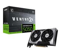 MSI GeForce RTX 5050 Ventus 2X OC 8GB GDDR6 DLSS4 - Tarjeta gráfica