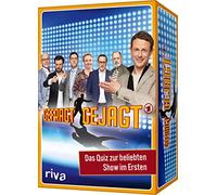 Gefragt - Gejagt - Das Quiz zur beliebten Show im Ersten: Trainiere dein Allgemeinwissen mit über 200 kniffligen Fragen. Das perfekte Geschenk für alle Quiz-Fans