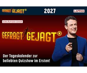 Gefragt Gejagt - Tagesabreißkalender 2027: Der Kalender zur beliebten Quizshow im Ersten | Tischkalender mit einer neuen spannende Frage pro Tag