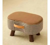 GeFSDOU Reposapiés de sofá, silla de bolsa suave, cambio simple, taburete, sala de estar, mesa de café, reposapiés, taburetes de reposición, sillas bajas