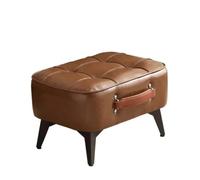 GeFSDOU Taburete corto minimalista súper suave que ahorra espacio, banco corto para zapatos con asiento suave para entrada de sala de estar