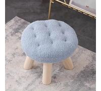 GeFSDOU Taburete de flores para cambiar zapatos, sofá, mesa de centro, bajo, pequeño, redondo, sala de estar, dormitorio