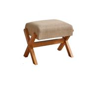 GeFSDOU Taburete de madera maciza suave para el hogar, banco de zapatos para puerta, taburete pequeño para sala de estar, taburete para mesita de noche, vestidor
