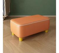 GeFSDOU Taburete pequeño para el hogar, sofá bajo para sala de estar, banco largo para cambiar zapatos en dormitorio, varios colores
