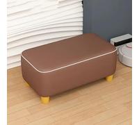 GeFSDOU Taburete pequeño para el hogar, sofá bajo para sala de estar, banco largo para cambiar zapatos en dormitorio, varios colores