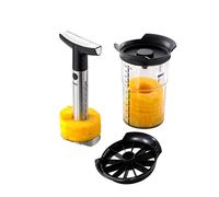 GEFU Cortador de piña Professional Plus 13550 Rebanadora manual Negro/Plata