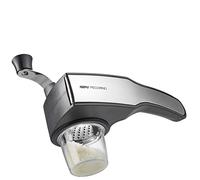 Gefu 19060 Pecorino - Rallador Giratorio con Dos tamaños de rallado y Recipiente