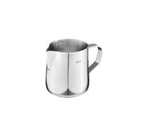 GEFU Jarra de leche Barista, 250 ml, acero inoxidable, para espuma de leche, espumar, calentar con escala y boquilla fina, apta para lavavajillas