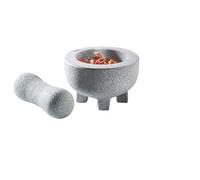 Gefu Mortero con Maja de Piedra Gris de la Marca Tamaño 10 x 10 x 6,5 cm. Código GE35310