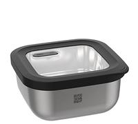 Gefu Recipiente térmico PROVIDO Cuadrado, 1800 ml Frascos Comida, Plateado, Multicolor, único