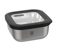 Gefu Recipiente térmico PROVIDO Cuadrado, 400 ml Frascos Comida, estaño, Multicolor, único