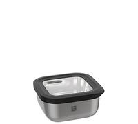 Gefu Recipiente térmico PROVIDO Cuadrado, 400 ml Frascos Comida, estaño, Multicolor, único