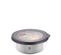 Gefu Recipiente térmico PROVIDO Redondo, 1000 ml Frascos Comida, Acero Inoxidable, Multicolor, único