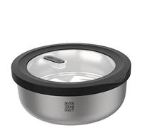 Gefu Recipiente térmico PROVIDO Redondo, 2000 ml Frascos Comida, Acero Inoxidable, Multicolor, único