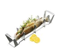 Gefu - Soporte para Pescado, Color Plateado