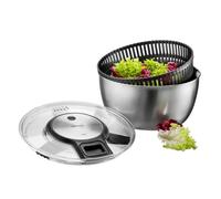 Gefu Speed Wing 28160 - Centrifugadora de ensalada en recipiente de acero inoxidable
