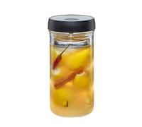 Gefu Vaso de fermentación Nativo, 1,5 l Frascos térmicos para Comida, Vidrio de borosilicato, Multicolor, único