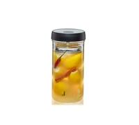 Gefu Vaso de fermentación Nativo, 1,5 l Frascos térmicos para Comida, Vidrio de borosilicato, Multicolor, único