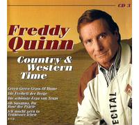 Gefühlvolle Klänge eines echten Mannes mit Charakter (CD Album Freddy Quinn, 15 Tracks) Kann Liebe alles verzeihn / Green Green Grass Of Home / Die Schönste Frau Von Texas / Er War Ein Kind Dieser Stadt / Gib Mir Ein Zuhaus / Die Wahrheit Über Tom Dooley / Die Freiheit Der Berge / Heute Nacht Da Brauch Ich Dich u.a.