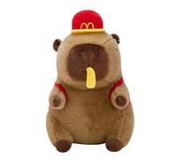 Gefüllte Capybara-Plüschtiere | Manzanas-Rucksack-Design, Stofftierspielzeug Für Spielzimmer, Wohnzimmer, Couch, Schlafzimmer, Auto, Capybara-Kuscheltiere | Gefülltes Capybara-Puppenspielzeug