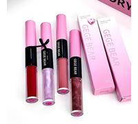 Gege Bear - Double Head Lip Glaze - 4 Colors #04 Mountain Tea After The Rain