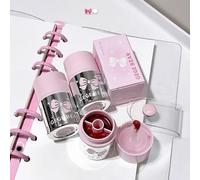 Gege Bear - Dual Color-Locking Lip Jelly - 4 Colors #03 Oat Milk Apricot - 2.5g + 2.5g