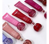 Gege Bear - Fruity Moisturizing Essence Lip Gloss - 7 Colors #01 Oolong Peach - 10.5g