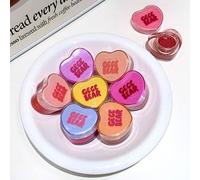 Gege Bear - Love Heart Juicy Lip Gloss - 8 Colors #06 Sea Salt Milk Coffee - 8g