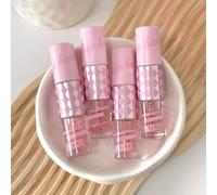 Gege Bear - Velvet Mist Hydrating Dual-Ended Liquid Lipstick - 6 Colors #01 Lychee Peach - 3g+3ml