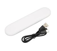 Gegong Pillow Speaker Conducción ósea Bluetooth 5.3 Auxiliar Altavoz Portátil Altavoz Estéreo Bajo Ajustable Temporizador de Sueño Tipo-C (Blanco)