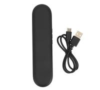 Gegong Pillow Speaker Conducción ósea Bluetooth 5.3 Auxiliar Altavoz Portátil Altavoz Estéreo Bajo Ajustable Temporizador de Sueño Tipo-C (Negro)