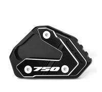 GEGWWFVVC Elevadores para Suzuki GSXR 600 GSX-R 750 GSX R 1000 1000R Motocicleta Soporte Extensión Pie Lateral Placa Ampliadora Pad(010)
