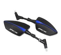 GEGWWFVVC Espejo retrovisor de Motocicleta Espejos Retrovisores Azules Antideslumbrantes para Manillar De Motocicleta PCX125 PCX 125 PCX150 PCX 150 PCX160 2016-2021(002)