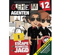 Geheimagent Escape Room Schnitzeljagd für Kinder/Kindergeburtstag ab 12 Jahren: Entkommt dem Haus der Rätsel, entschlüsselt den geheimen Morsebrief und findet den Schatz! (Bravo Schatzsuche)