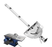 Gehrungsanschlaglehre,Zubehör Für Aluminium-Tischkreissägen | Holzbearbeitungswerkzeuge Mit 60 Grad Abgewinkelten Enden Für Maximale Lagerunterstützung Und Einen Sich Wiederholenden Schnitt-Flip-Stop