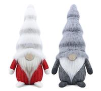 Gehydy Gnomo Navidad Decoración Juego de 2 Christmas Decor para Hogar Casa