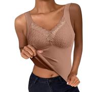 Geile Sachen Skirt Quick Drying Solid Color Yoga Fitness Short Skirt Running Voleiball Dancing Dress Damen Fitness, café, L