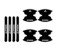 geimaisiquanjia 8 Piezas Protectores para Manijas de Puertas de Coche para Mitsubishi L200 Ⅴ Single Cab 2015-2018, Calcomanías para Manilla Películas Protectoras para Manija