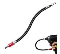 GEINXURN Portapuntas magnético flexible de 300 mm de largo, eje flexible, extensión de destornillador de cambio rápido, vástago hexagonal de 1/4 pulgadas, extensión universal con 25 mm PZ2 Bit
