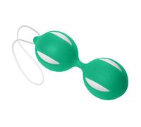 Geisha balls sex toy ejercicios de reeducación perineal - 100 % Silicone hypoallergenic, phthalate-free - Marca LPDC® - Verde