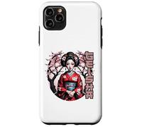 Geisha Elegante con Flores de Cerezo Carcasa para iPhone 11 Pro MAX